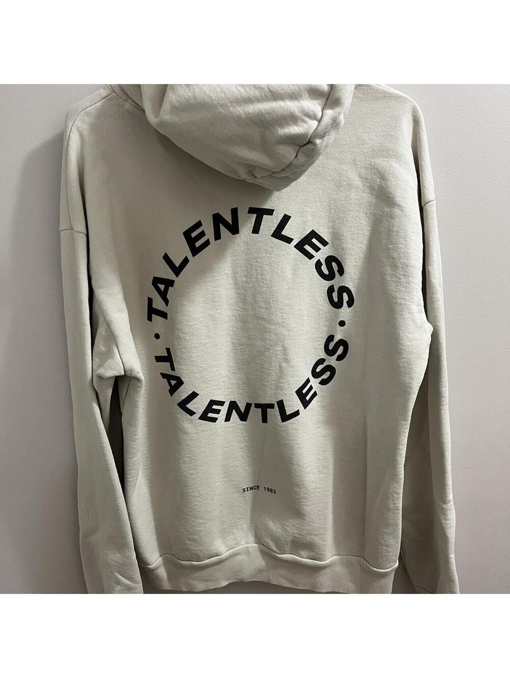 Talentless white hoodie #loungewear #relaxedfit
